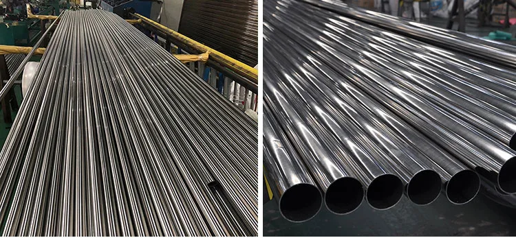 Factory Price ASTM Round Pipe 201 304 316 309S 310S 430 Brushed/Mirror Polished Seamless/Welded Stainless Steel Pipe